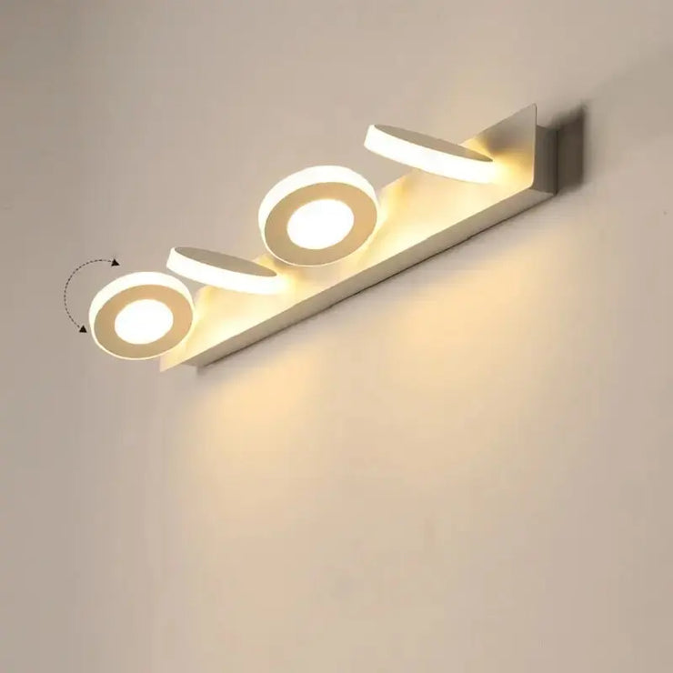 Lampe Murale Salle de Bain Miroir à 4 ampoules