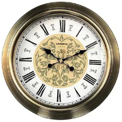 Horloge Industrielle Ancienne <br> En Métal Horloges Déco Murale Express