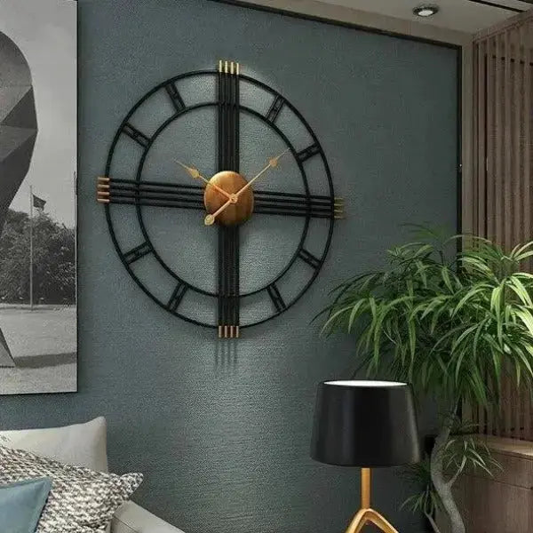 Horloge Industrielle <br> Grand Format Horloges Déco Murale Express