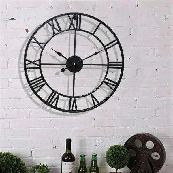 Horloge Industrielle <br> Métallique Horloges Déco Murale Express