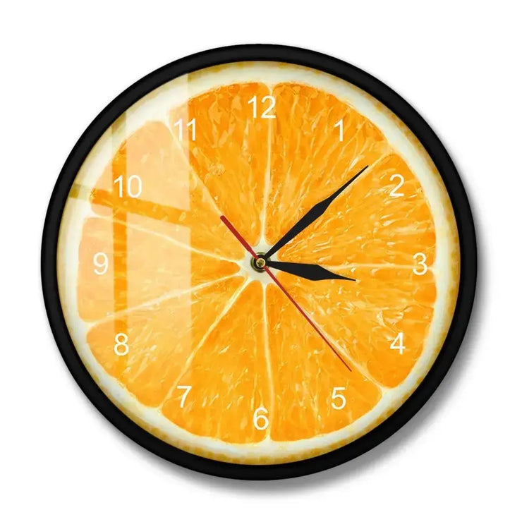 Horloge Murale Cuisine Citron Horloges Déco Murale Express