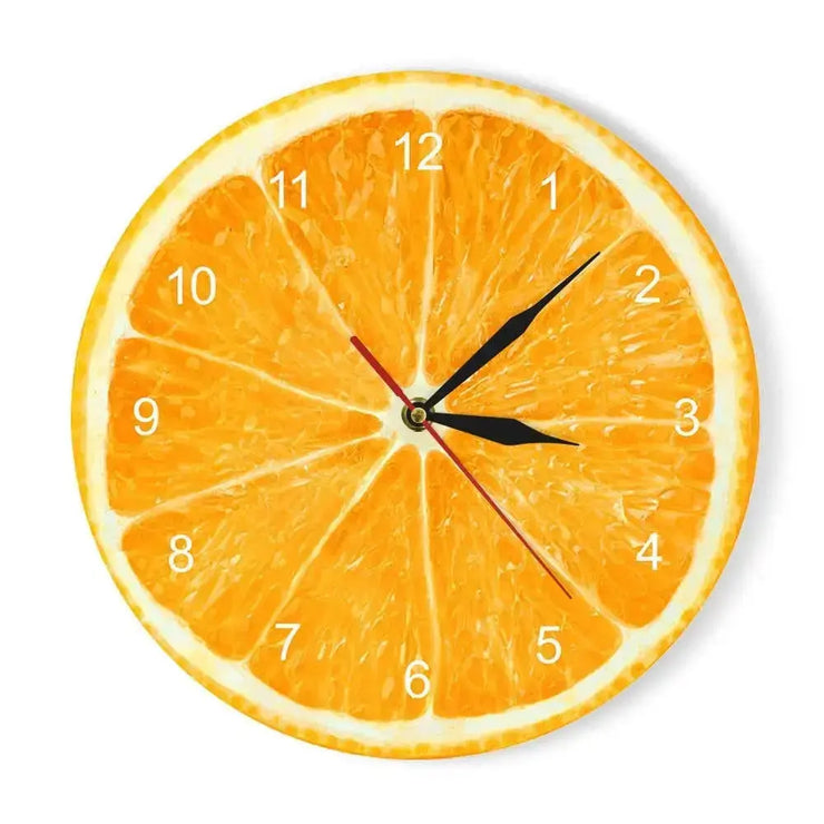 Horloge Murale Cuisine Citron Horloges Déco Murale Express