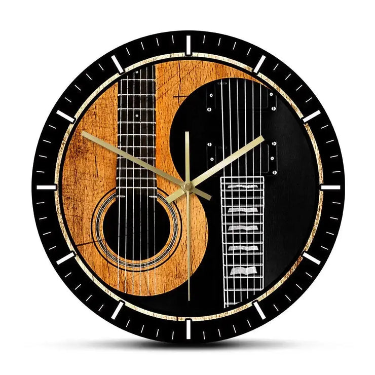 Horloge Murale Originale Guitare Horloges Déco Murale Express