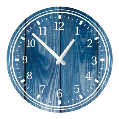 Horloge Scandinave Bleu Océan Horloges Déco Murale Express