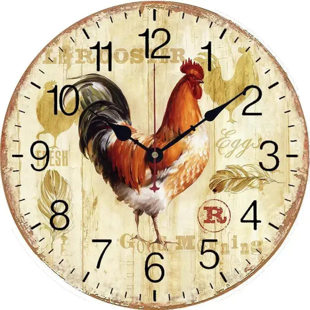 Horloge Vintage Coq
