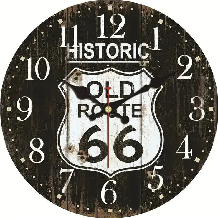 Horloge Vintage Route 66 Horloges Déco Murale Express