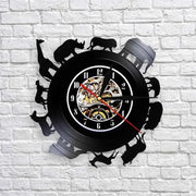Horloge Vinyle Animaux Horloges Déco Murale Express