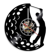 Horloge Vinyle Golf Horloges Déco Murale Express