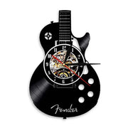 Horloge Vinyle Guitare LED Horloges Déco Murale Express