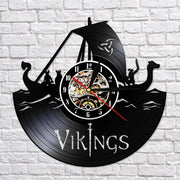 Horloge Vinyle Vikings Horloges Déco Murale Express