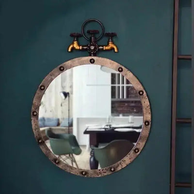 Miroir Industriel <br> Avec Rivets Miroirs Déco Murale Express