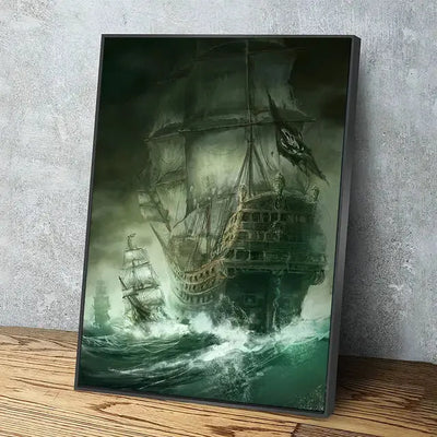 Tableau Bateaux Pirates - Légendes oubliées Tableaux, T-original Déco Murale Express