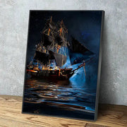 Tableau Bateaux Pirates - Silence assourdissant Tableaux, T-original Déco Murale Express