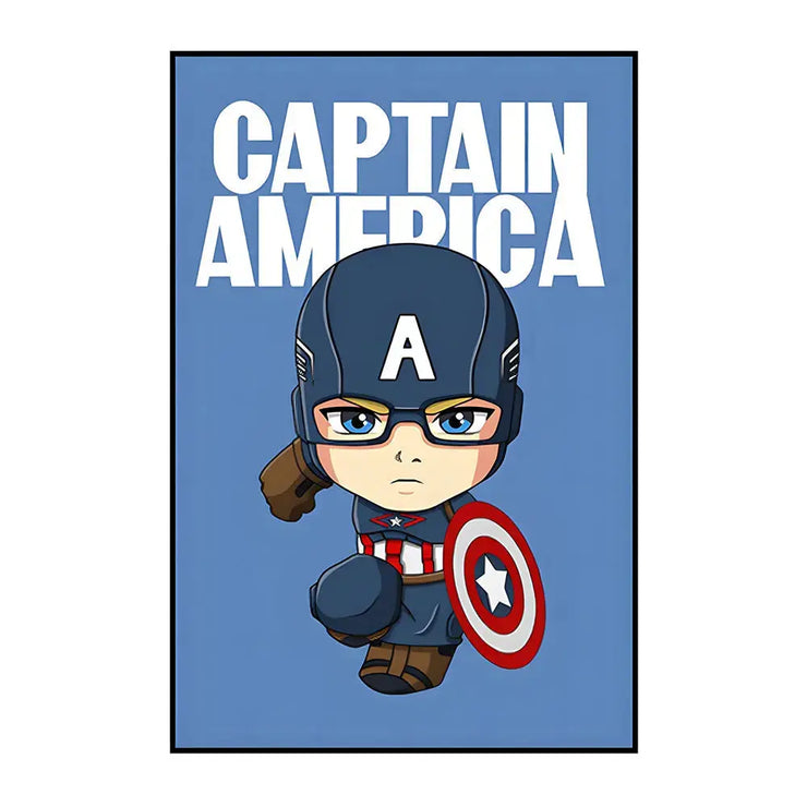 Tableau Captain America Tableaux, T-original Déco Murale Express