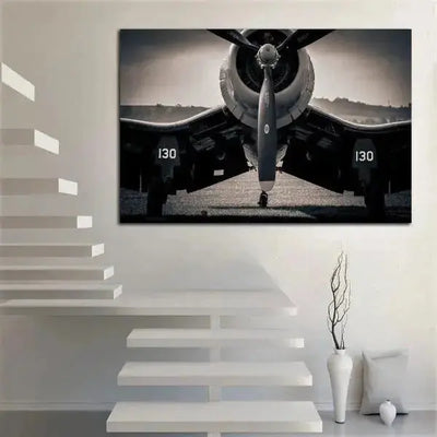 Tableau Industriel <br> Aviation Militaire Tableaux Déco Murale Express