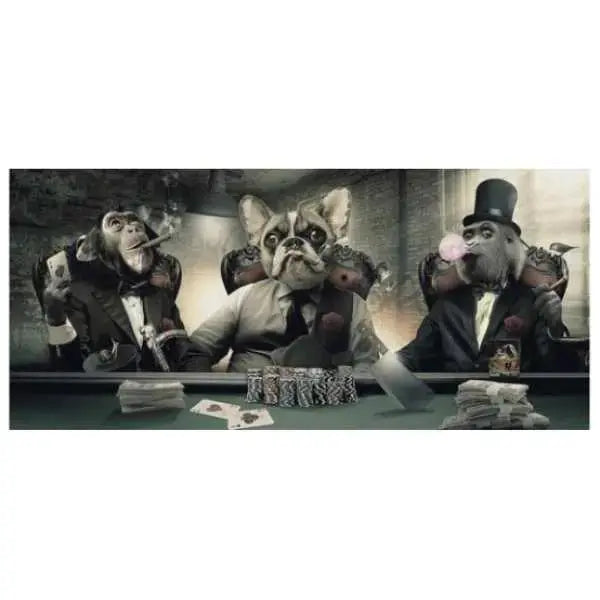Tableau Industriel <br> Partie De Poker Tableaux Déco Murale Express